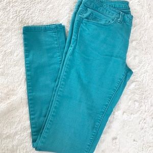 Aeropostale Green Skinny Jeans